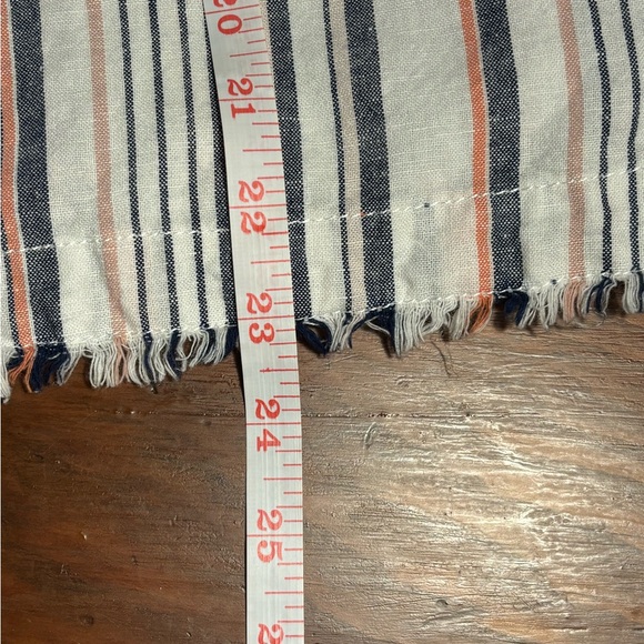 Liz Claiborne linen/cotton striped tank top size M - Picture 7 of 7